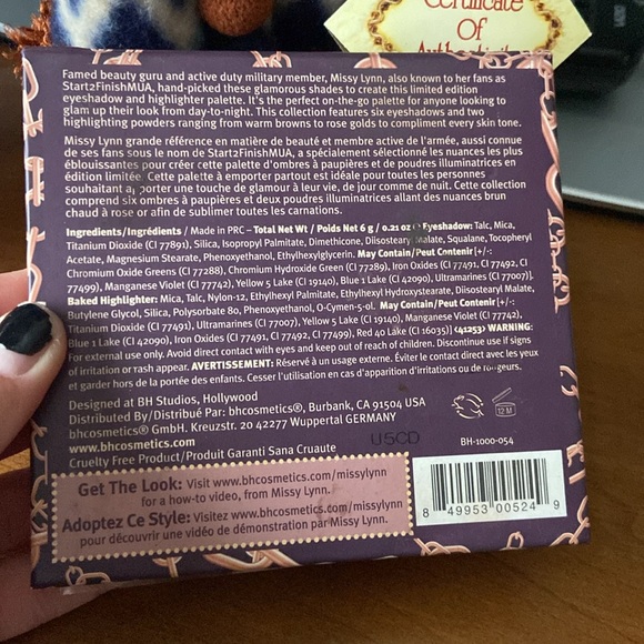 Bh cosmetics Missy Lynn palette - Picture 5 of 5